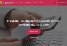 Epaycore.com — обзор платежного сервиса