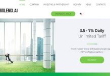 Solenix: отзывы и обзор solenix.ai — закрыт 03.10.2019