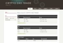 CryptoExo отзывы и обзор cryptoexo.trade — закрыт 16.04.2021